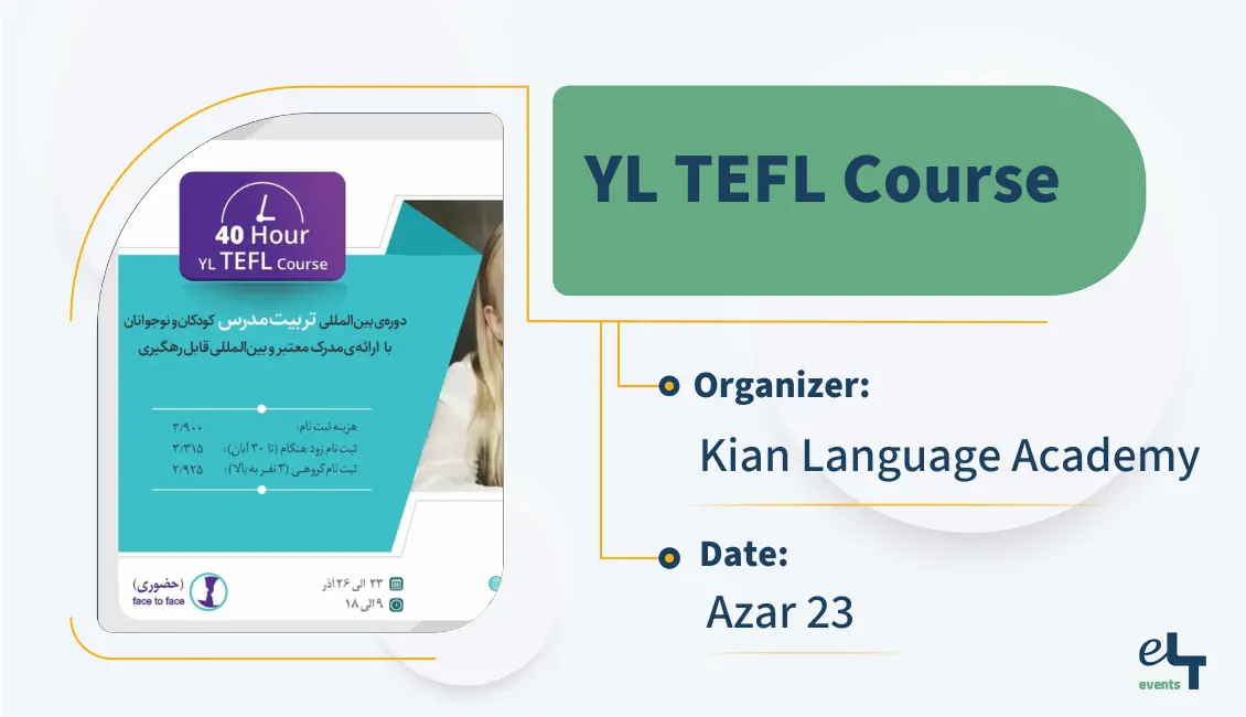 4 YL TEFL Course kian 9876543