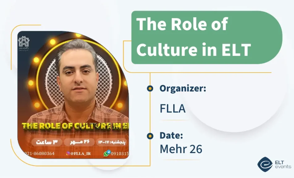 role of culture elt flla 135100