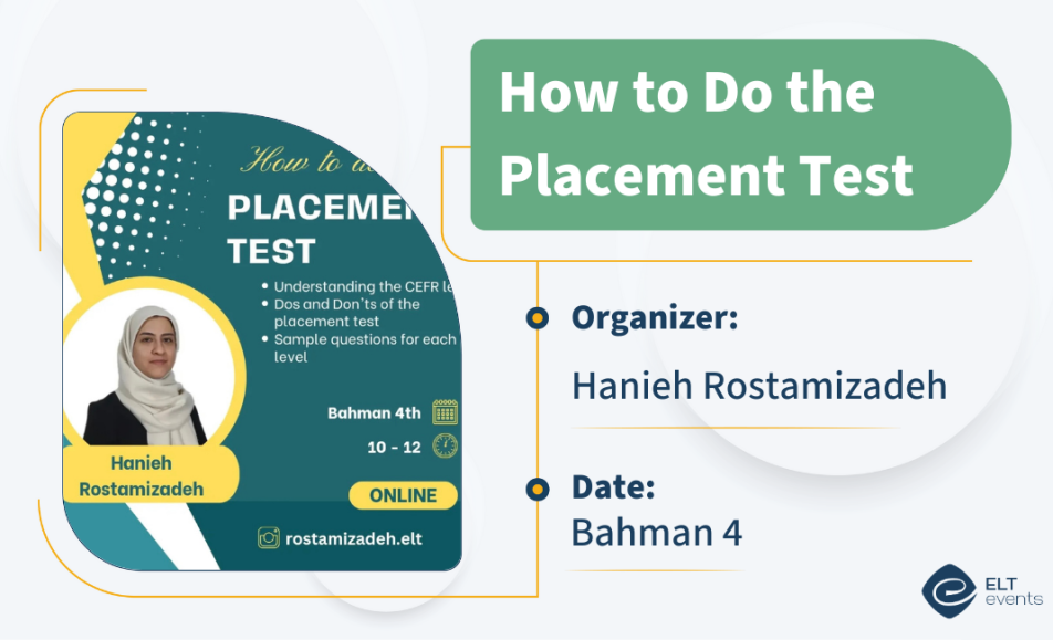 howtodotheplacementtest haniehrostamizadeh 123456