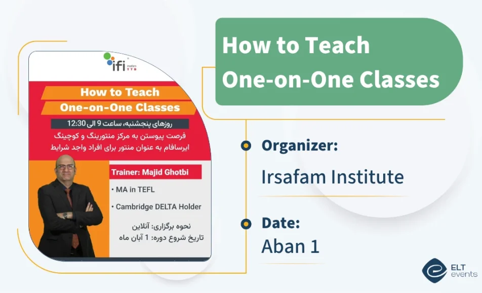 teach 1 to 1 class irsafam 810008