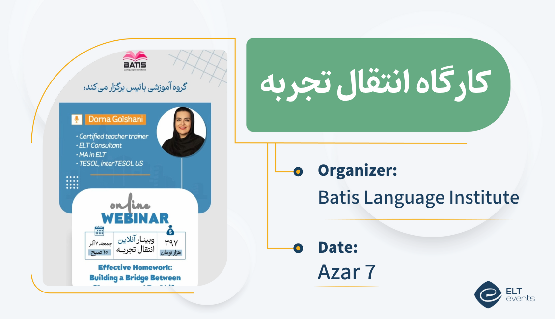 experience sharing workshop batis 400036